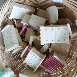 Wood Doll Furniture Sets