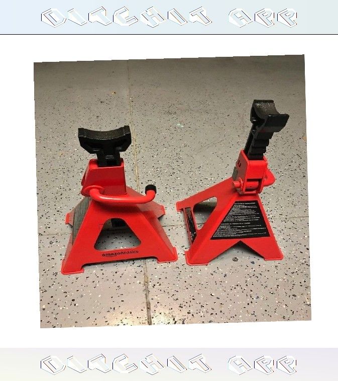 Heavy Duty Jack Stands Double Protection Design easy trip