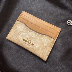 Coach cardholder
