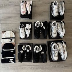 Chanel Sneakers And Beanies