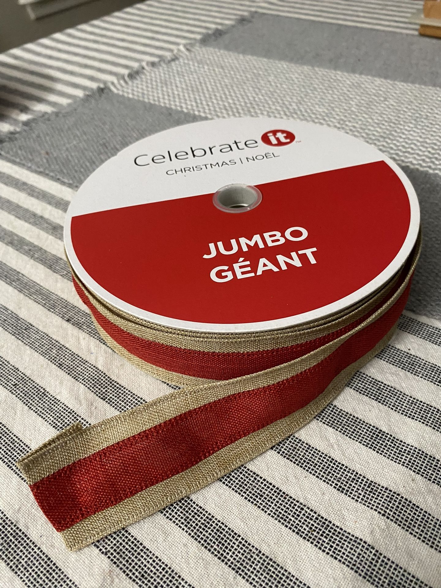 NEW Wired Holiday Ribbon