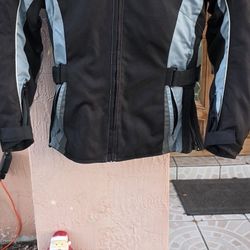 Motorcycle Jacket - Black - Size LS