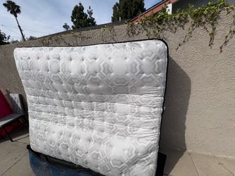 King size matress and frame