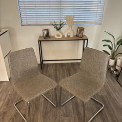 Set Of 2 Modern Dining Chairs