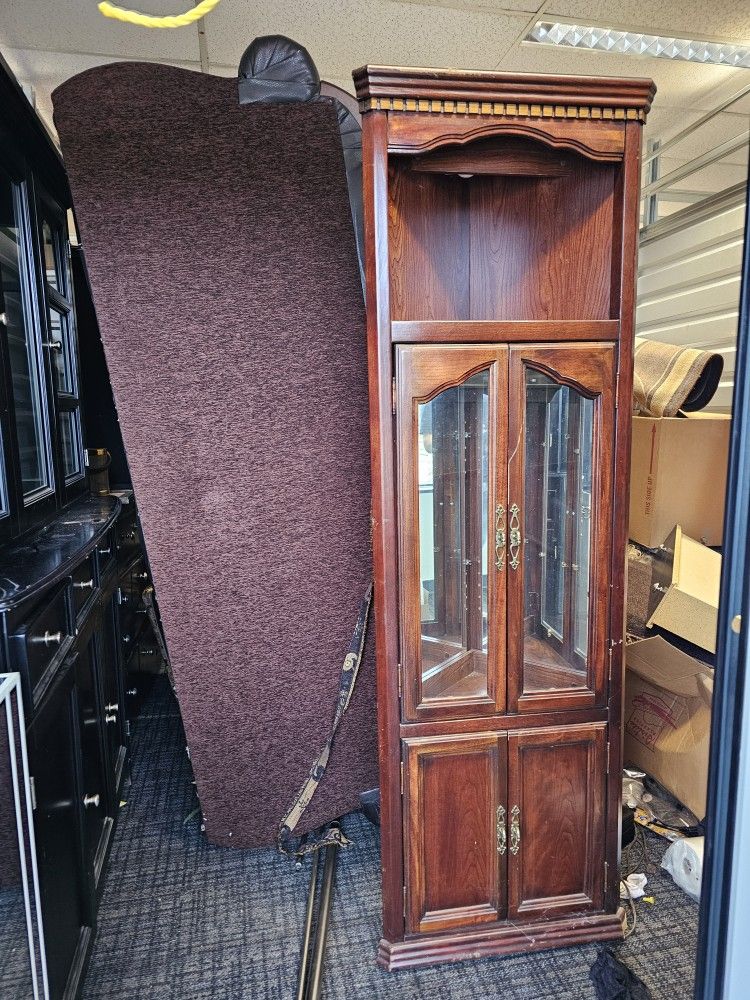 corner China cabinet