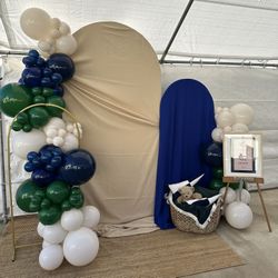Ralph Lauren Inspired Baby Shower Balloon Decoration 