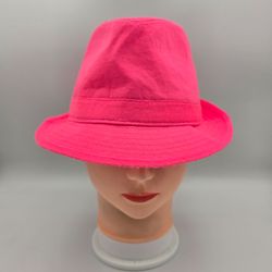 Unbranded  PinkLightweight Polyester Fiber Trilby FedoraHat