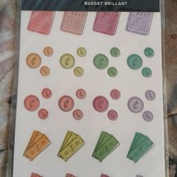 Budgeting Happy Planner Stickers