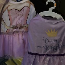 Girl Dog Clothes Sz. Med  19pc