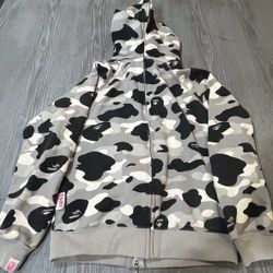 OG grey Bape Hoodie