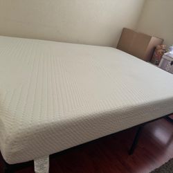 Queen Size Mattress With Frame