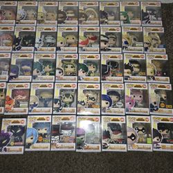 Star Wars& Anime Funkos For Sale