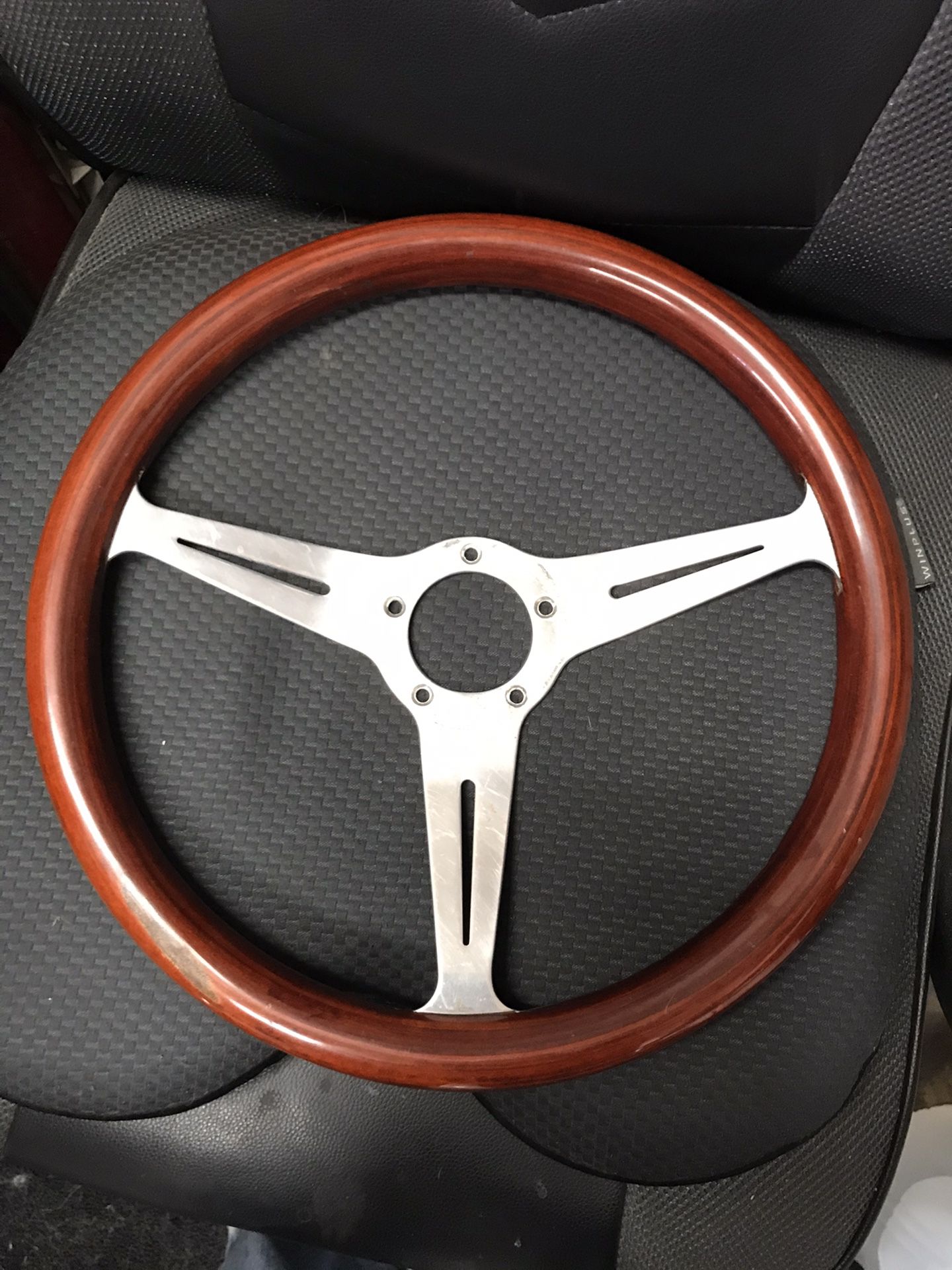 15” Wood Steering Wheel