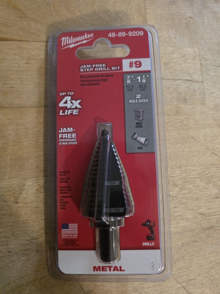 Milwaukee 3/4 Step Bit