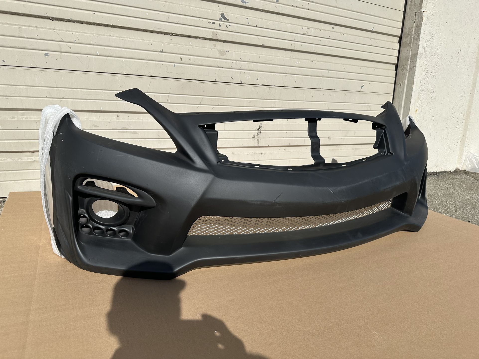 2008 - 2015 Infiniti G37 Q60 Coupe Battle Style Fiberglass Front Bumper