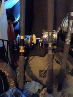 Penn reels and poles,to many to list