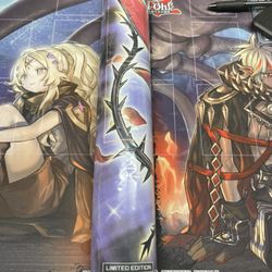 Yugioh 2021 Remote Duel Extravaganza Exclusive Black Rose Dragon Playmat
