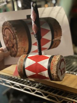 Miniature Harley Quinn Mallet hang belt