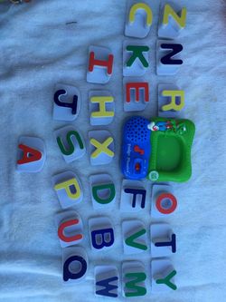 Leap frog fridge magnets set