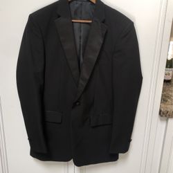 Like New Neil Allyn Mens 5 Piece Black Tuxedo 