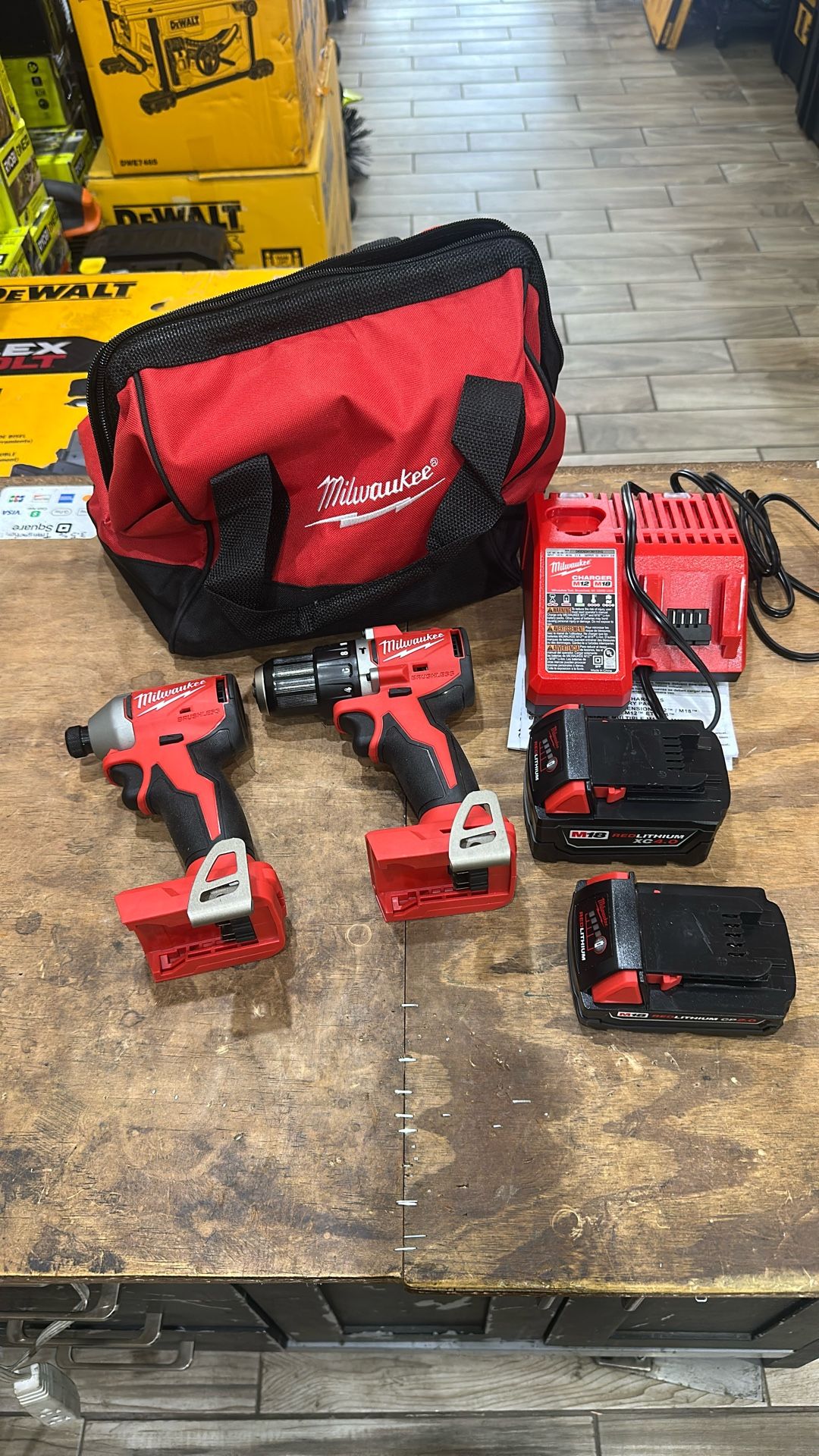 18 Volt Lithium Milwaukee Cordless Tool Combos Milwaukee M18 18