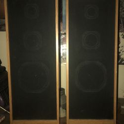 I Have Two Tower Vintage RCA Speakers Flexible Price 