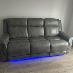 Real Leather Couch