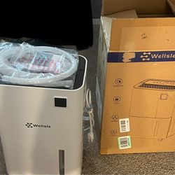 Wellsle 3500 Sq. Ft Dehumidifier Home 50 Pint Dehumidifiers for Basements