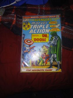 The Avengers Marvel Triple Action