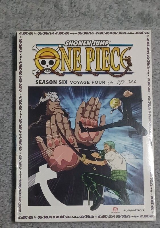 Shonen Jump One Piece Season 6 Voyage 4 DVD 2 Diac Set Cartoon 