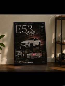 Custom car posters