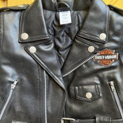 Leather Harley Davidson Jacket