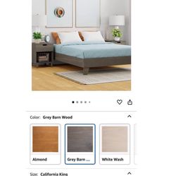 California Queen Bed frame