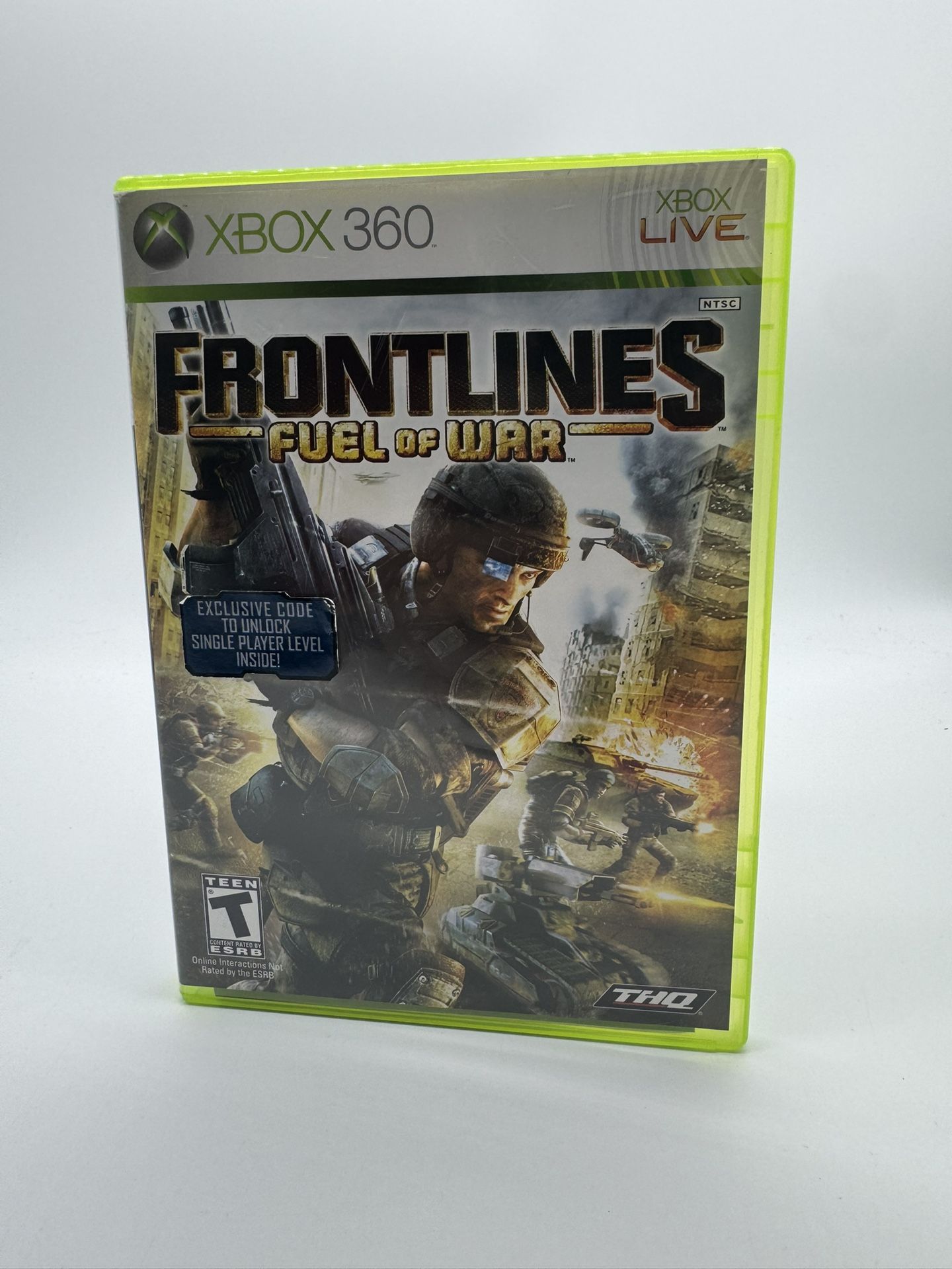 Frontlines: Fuel of War (Microsoft Xbox 360, 2008) Complete and Tested