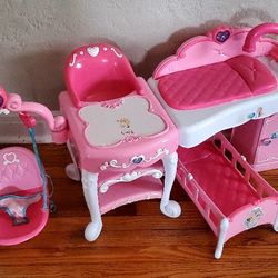 Baby Changing Table For Little Girl 