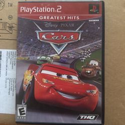 CARS PS2 TESTED CIB