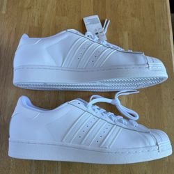 New Adidas Originals Superstar Triple White Shoes Men’s 10.5