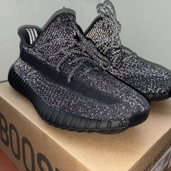Adidas Yeezy Static Black Reflective Men’s Size 10