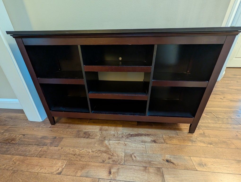 TV Media Console Table Brown
