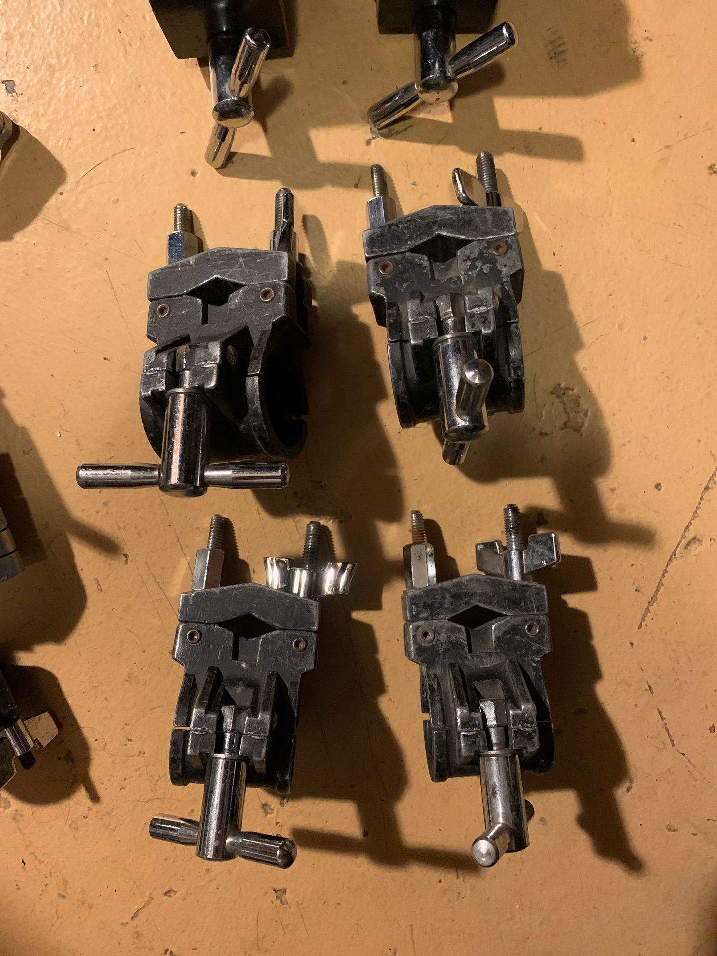 Gibraltar Road Series Drum Rack Right Angle Clamp and others