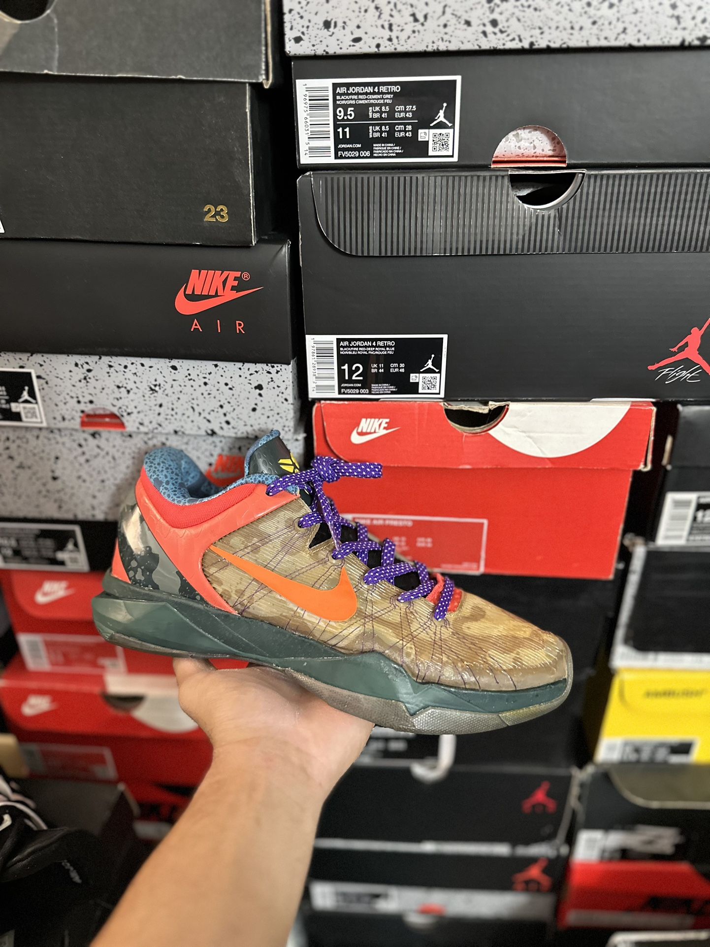 Kobe 7 WT size 11 Close To VNDS