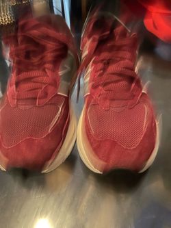 Red Sneakers with White Sole New Balance