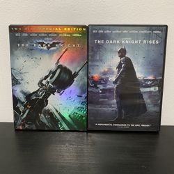 The Dark Knight Bundle - DVD - Like New - Rises - Batman - DC - Special Edition