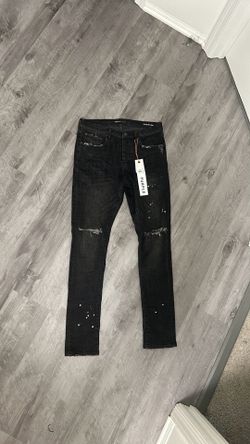 Purple jeans