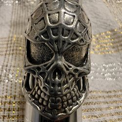 Ring Skull 💀 Ring size 7. Biker Ring !