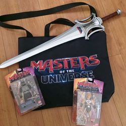 Master of the Universe merch from the Movie Premiere