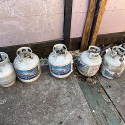 AmeriGas Propane Tanks x5