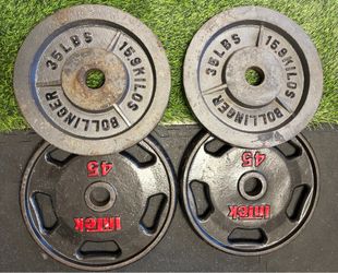 Olympic Weight plates