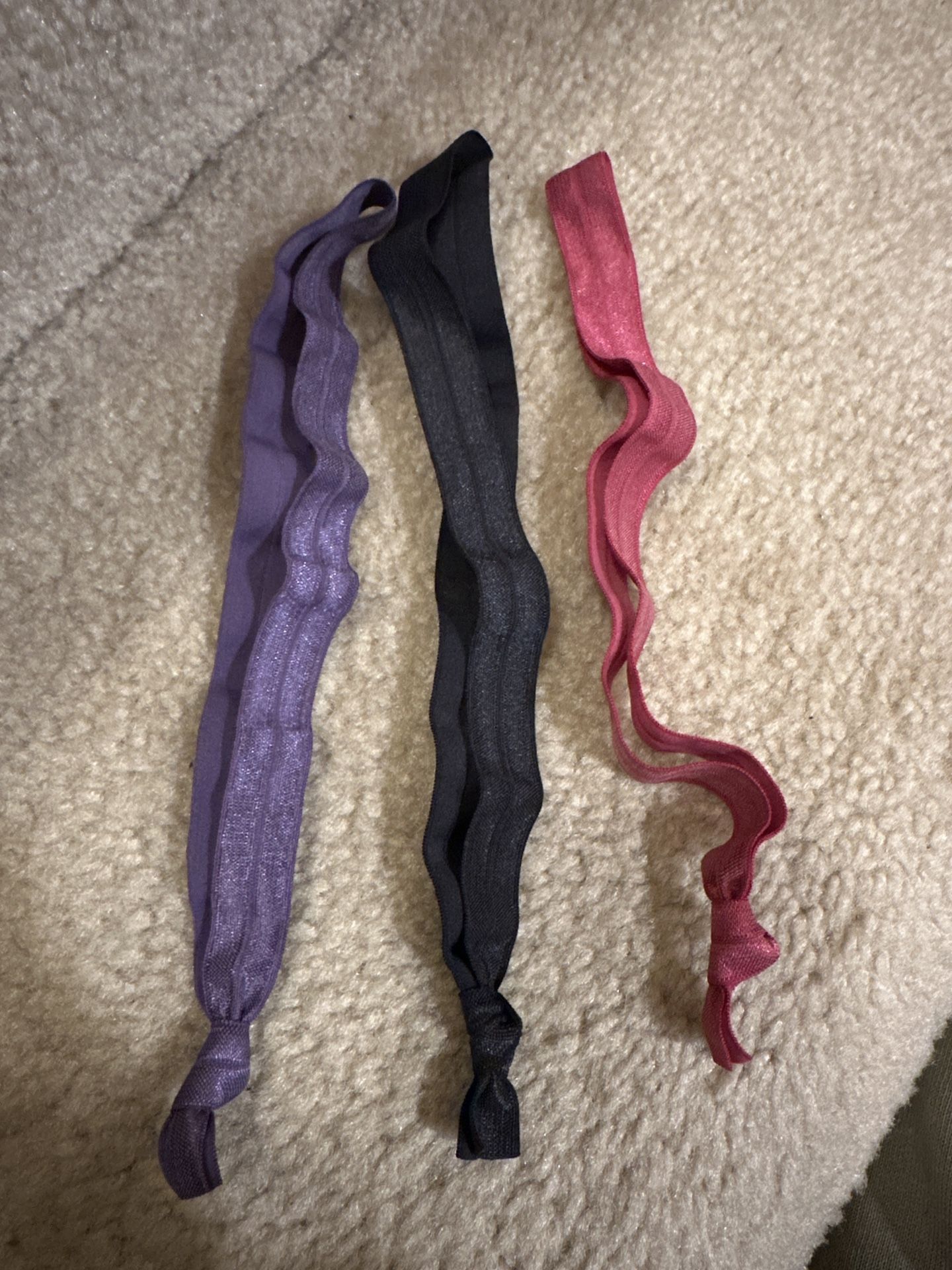 Set of 3 Elastic Hair Ties/headbands new $3