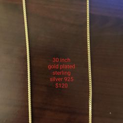 Sterling silver chain